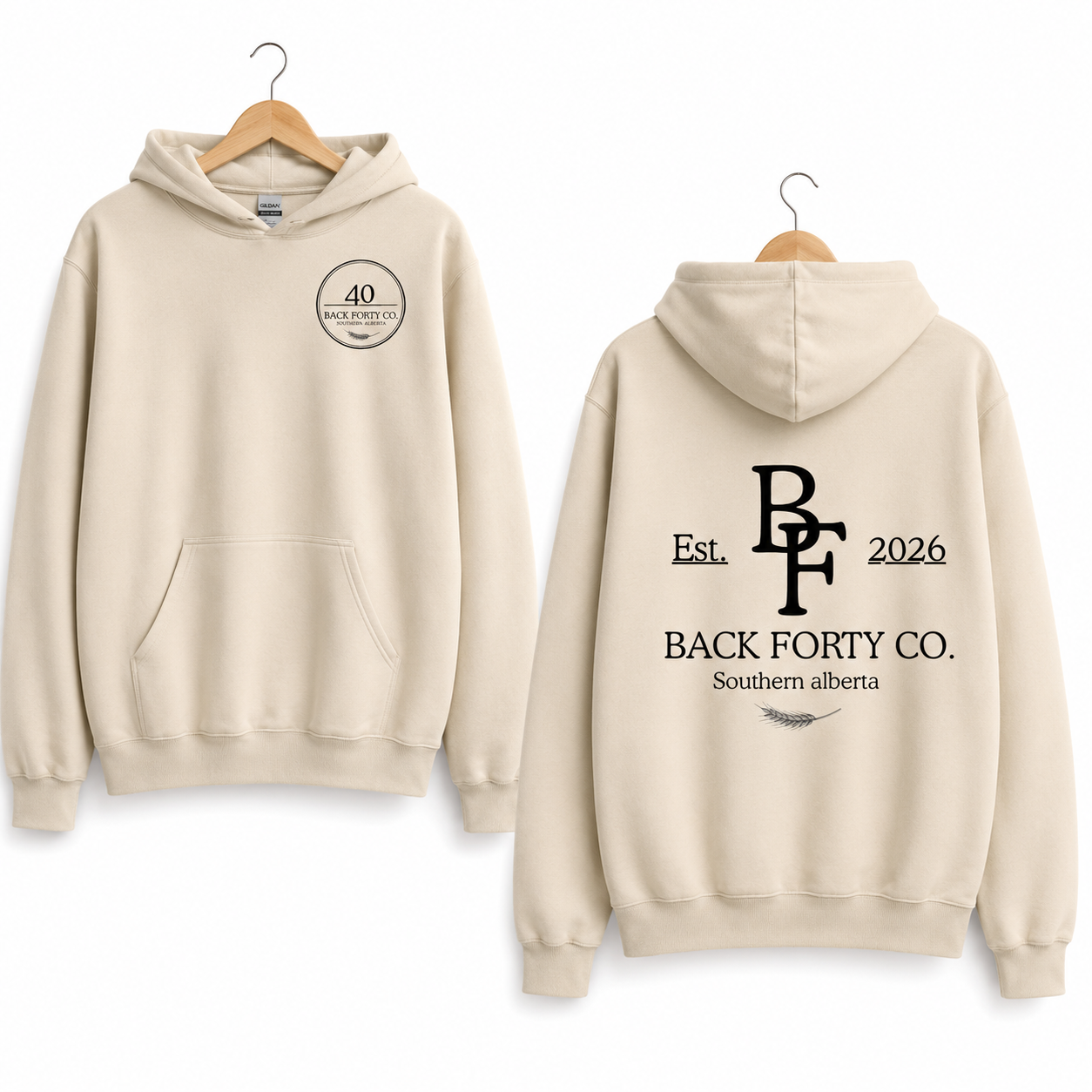 Back Forty Unisex Hoodie
