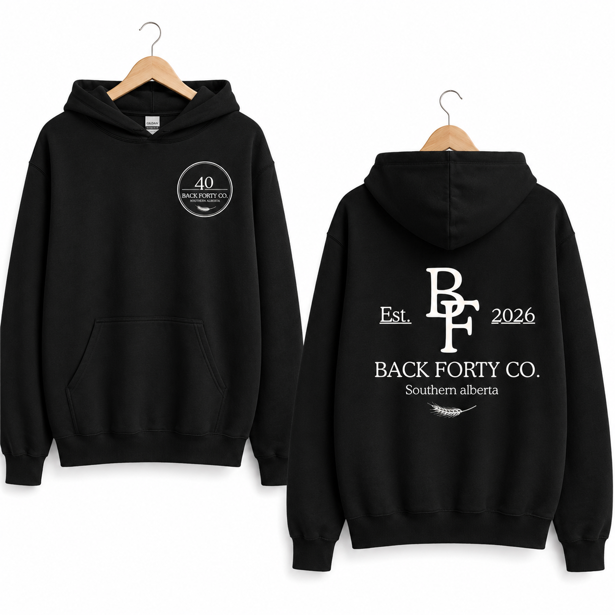 Back Forty Unisex Hoodie