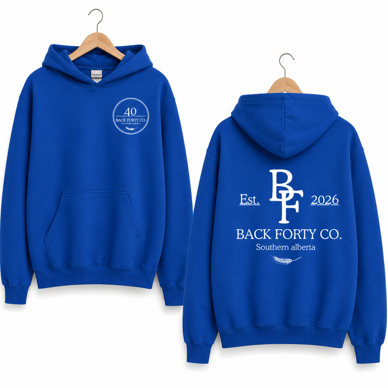Back Forty Unisex Hoodie